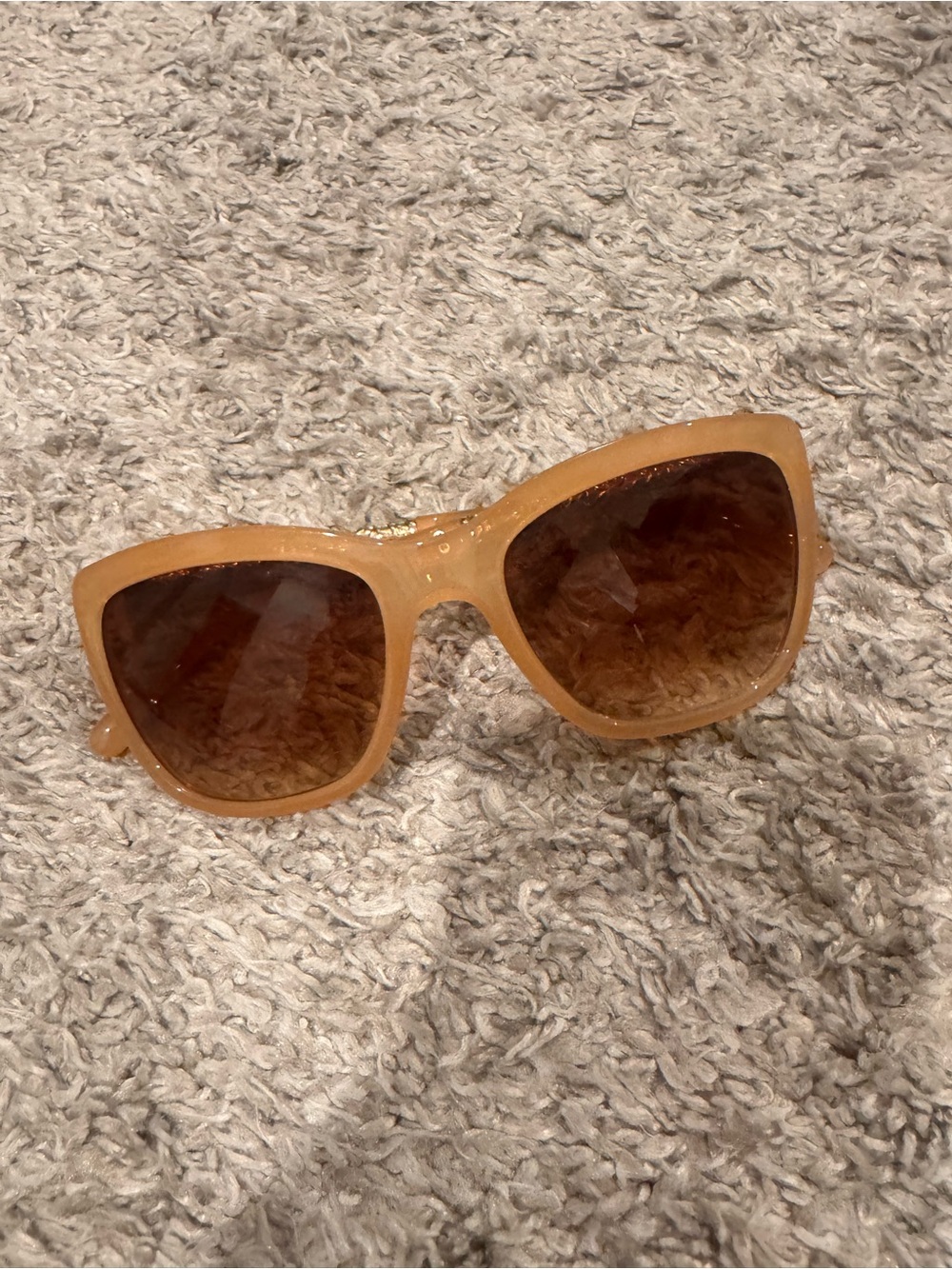 Stylish Women's Amber Brown Sunglasses
